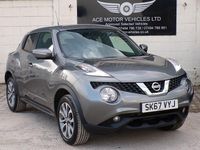 Used Nissan Juke Tekna 2017 Grey SUV