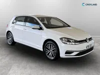 Used VW Golf VII SE 110 HP (80 kW) 2018 White Hatchback