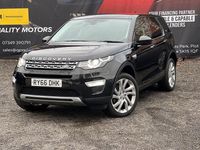 Used Land Rover Discovery Sport HSE Luxury 180 HP (132 kW) 2017 Black SUV
