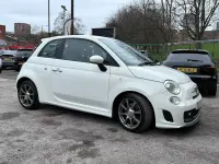 Used Abarth 500 135 HP (99 kW) 2014 White Hatchback