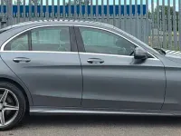 Used Mercedes C250 AMG line 204 HP (150 kW) 2016 Grey Sedan