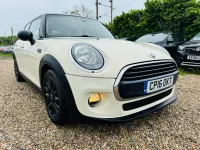 Usado Mini Cooper Hatch 2016 Blanco Utilitario