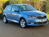 Used Skoda Fabia SE L 2017 Blue Hatchback
