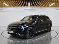 Used Mercedes EQC400 AMG line 300 kW (408 HP) 2021 Black SUV