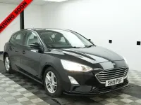 Used Ford Focus Zetec 120 HP (88 kW) 2019 Black Hatchback