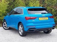Used Audi Q3 S-Line 150 HP (110 kW) 2019 Blue SUV