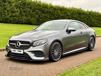 Used Mercedes E220 AMG line 2017 Grey Coupe