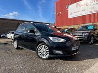 Used Ford Grand C-Max Titanium 120 HP (88 kW) 2016 Black MPV