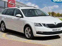 Used Skoda Octavia SE Drive 150 HP (110 kW) 2019 White Estate
