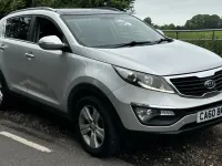 Używany Kia Sportage 114 KM (83 kW) 2011 Srebrny SUV