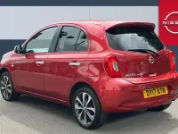 Used Nissan Micra N-TEC 80 HP (58 kW) 2016 Red Hatchback