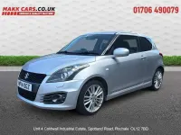Used Suzuki Swift Sport 136 HP (100 kW) 2014 Silver Hatchback