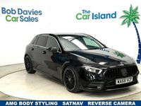 Used Mercedes A180 AMG line 116 HP (85 kW) 2018 Black Hatchback