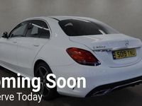 Used Mercedes C300 AMG line 245 HP (180 kW) 2019 White Sedan