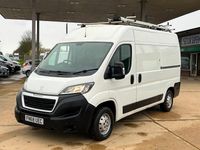 Used Peugeot Boxer 130 HP (95 kW) 2018 White Van