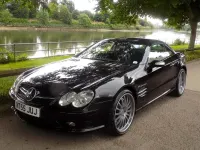 Used Mercedes SL55 AMG AMG 2005 Black Cabriolet