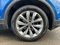 Used VW T-Roc Design 115 HP (84 kW) 2020 Blue SUV