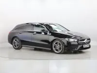 Used Mercedes CLA180 Shooting Brake AMG line 136 HP (100 kW) 2022 Black Estate
