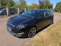 Used Peugeot 308 Allure 130 HP (95 kW) 2015 Blue Estate