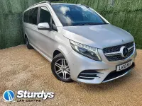 Used Mercedes V250 AMG line 2018 Silver MPV