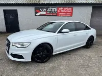 Usado Audi A6 Black Edition 190 HP (139 kW) 2014 Branco Sedan