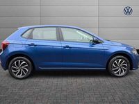 Used VW Polo Life 80 HP (58 kW) 2022 Blue Hatchback