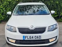Used Skoda Octavia Business Line 110 HP (80 kW) 2014 White Estate