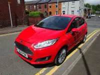Used Ford Fiesta Titanium 75 HP (55 kW) 2014 Red Hatchback