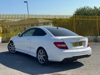 Used Mercedes C180 Sport Edition 2015 White Coupe