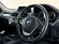 Used BMW 118 Sport Line 136 HP (100 kW) 2019 White Hatchback
