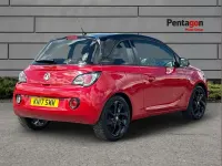 Used Vauxhall Adam 68 HP (50 kW) 2017 Red Hatchback