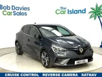 Usado Renault Clio V RS Line 90 HP (66 kW) 2021 Cinzento Citadino