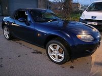 Begagnad Mazda MX5 126 HK (92 kW) 2007 Blå Cab