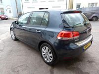 Used VW Golf VII Match 105 HP (77 kW) 2012 Blue Hatchback