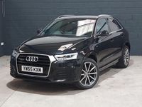 Used Audi Q3 S-line plus 180 HP (132 kW) 2016 Black SUV