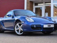 Used Porsche Cayman 245 HP (180 kW) 2007 Blue Coupe