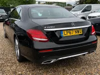 Used Mercedes E220 AMG line 194 HP (142 kW) 2018 Black Sedan
