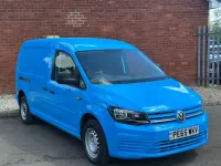 Used VW Caddy Startline 102 HP (75 kW) 2015 Blue MPV