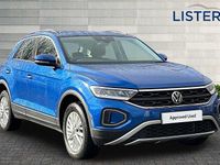 Used VW T-Roc Life 150 HP (110 kW) 2024 Blue SUV