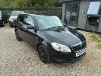 Used Skoda Fabia SE 2014 Black Hatchback