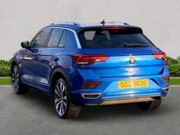 Used VW T-Roc R-line 150 HP (110 kW) 2020 Blue SUV