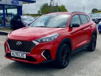 Used Hyundai Tucson N Line 177 HP (130 kW) 2020 Red SUV