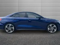 Used Audi A3 Black Edition 150 HP (110 kW) 2024 Blue Sedan