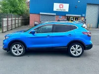 Used Nissan Qashqai N-Connecta 130 HP (95 kW) 2018 Blue SUV