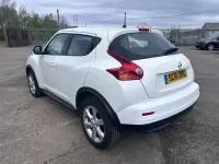 Used Nissan Juke Acenta 2012 White SUV