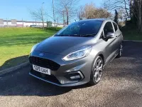 Begagnad Ford Fiesta ST-Line 100 HK (73 kW) 2019 Grå Halvkombi