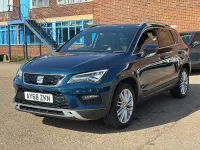 Used Seat Ateca 4Drive 150 HP (110 kW) 2018 Blue SUV