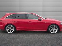 Used Audi A4 S-Line 163 HP (119 kW) 2022 Red Estate