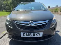 Used Vauxhall Zafira SRi 140 HP (102 kW) 2016 Grey MPV