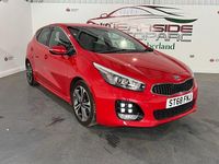 Used Kia Ceed GT-Line 134 HP (98 kW) 2018 Red Hatchback